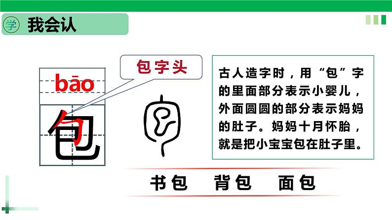 一年级语文上册第五单元识字8《小书包》精品同步PPT课件+教案+说课稿+课文朗读+图片素材04