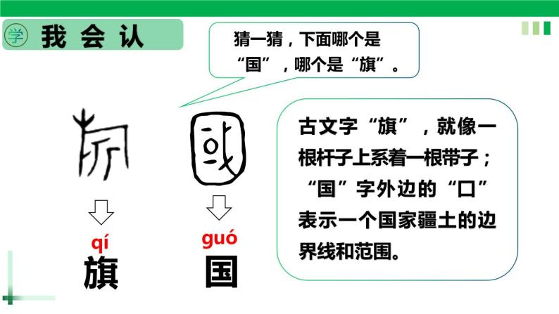 一年级语文上册第五单元识字10《升国旗》精品同步PPT课件+教案+说课稿+课文朗读+图片素材04