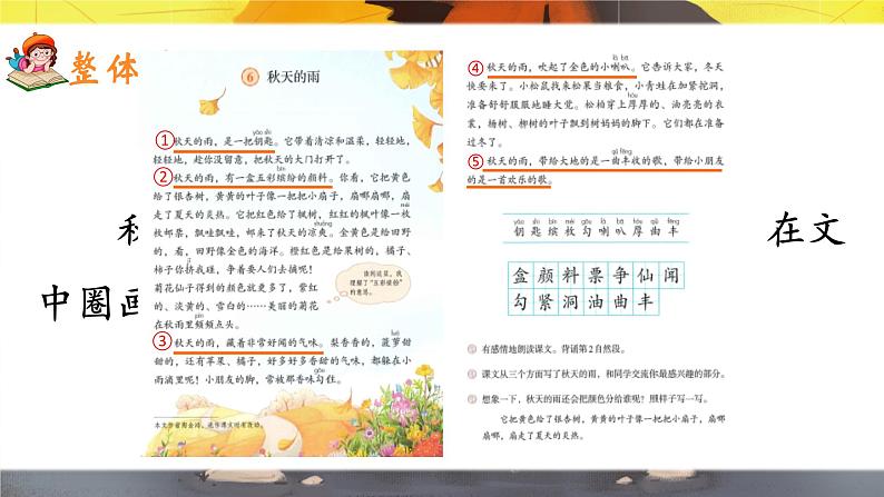 6《秋天的雨》课件+教案06
