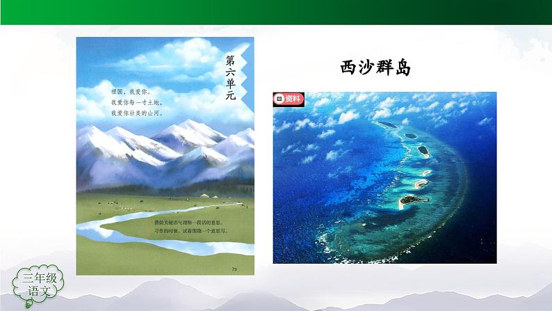 【授课课件】三年级上册语文 18《富饶的西沙群岛》第一课时（人教部编版）02