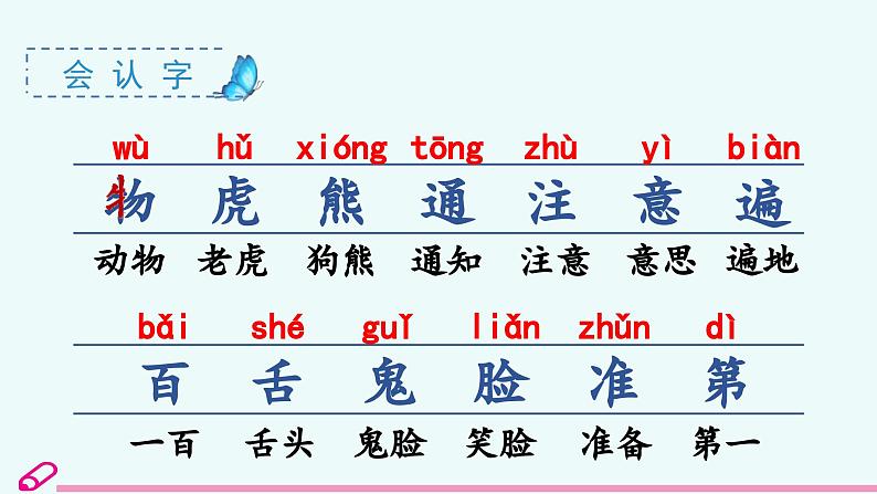 统编语文一年级下册（教学课件）16 动物王国开大会第4页