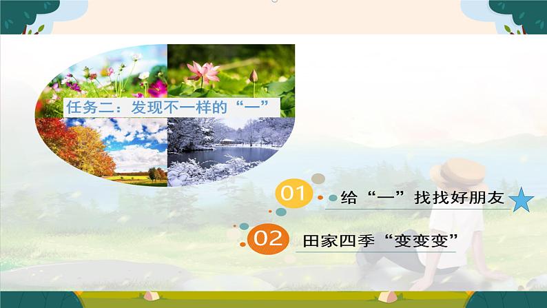 部编版语文二上第二单元 任务二 活动一：给“一”找找好朋友（课件PPT+教案+导读单）02