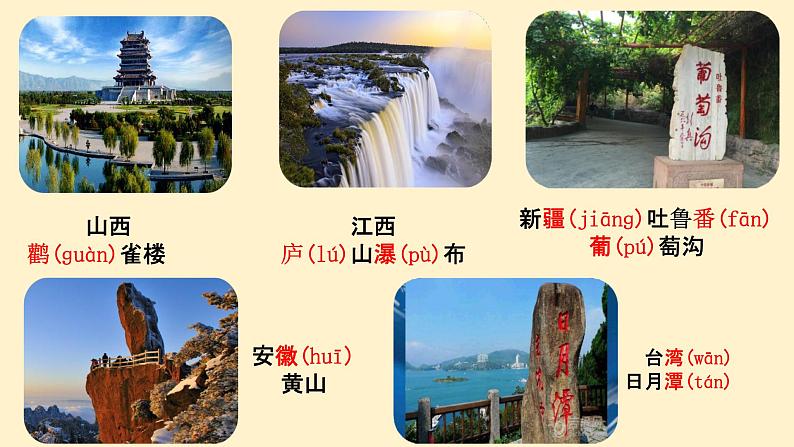 部编版语文二上第四单元 任务一：制定旅游路线（课件PPT+教案+导读单）05