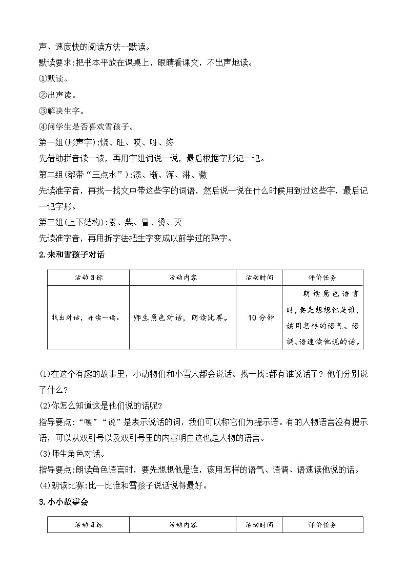 部编版语文二上第七单元 任务二 活动二：是谁救了小白兔（课件PPT+教案+导读单）02