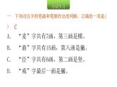 小学毕业语文总复习第二章汉字第一节对汉字的书写及结构教学课件