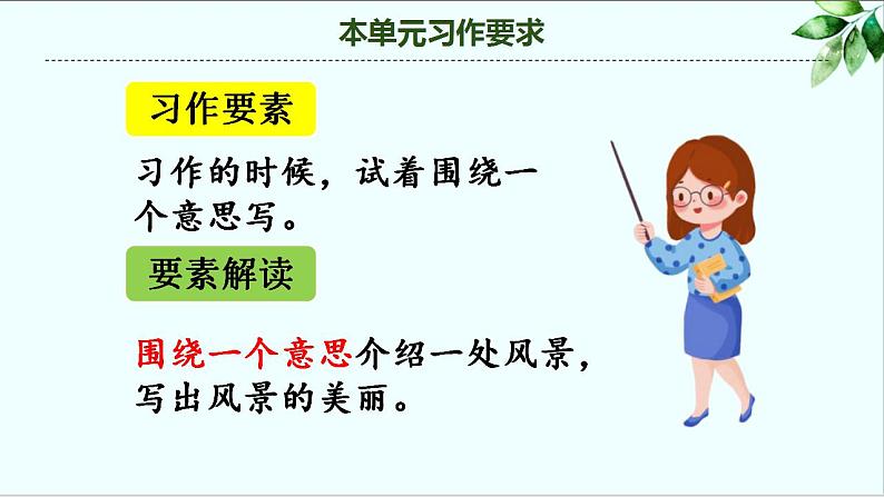 第六单元 习作：这儿真美（课件）-小学语文2023-2024学年三年级上册第6页