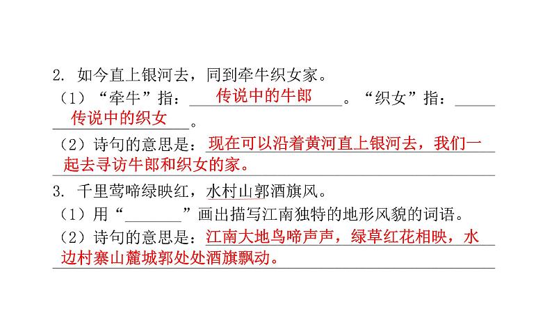 人教版小学语文六年级上册第六单元18古诗三首课件04