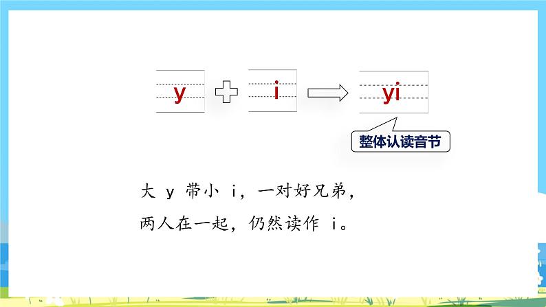 人教部编语文1上 第2单元 2.《iuüyw》 PPT课件+教案+练习04