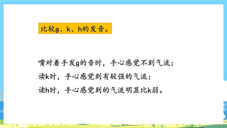 人教部编语文1上 5.《gkh》第一课时课件第7页