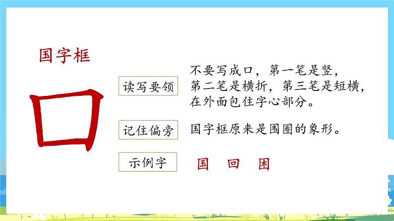 人教部编语文1上 第5单元 10.《升国旗》 PPT课件+教案+练习06