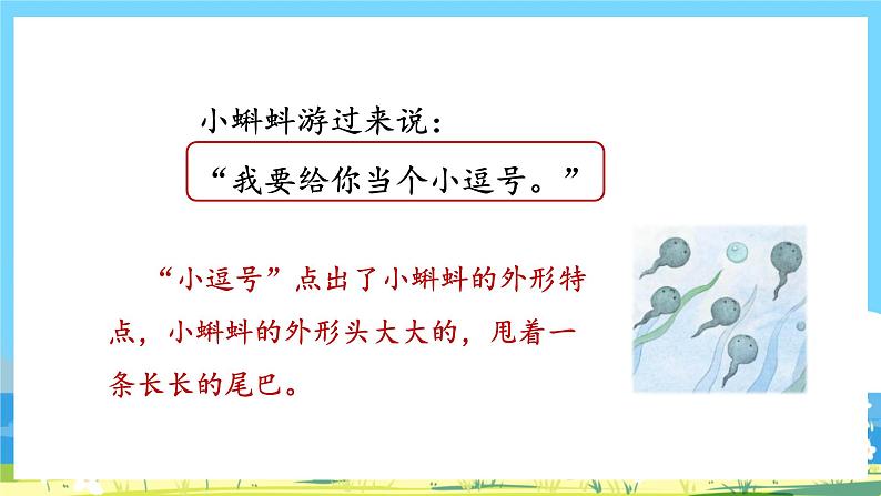 人教部编语文1上 7.《青蛙写诗》第二课时课件第7页
