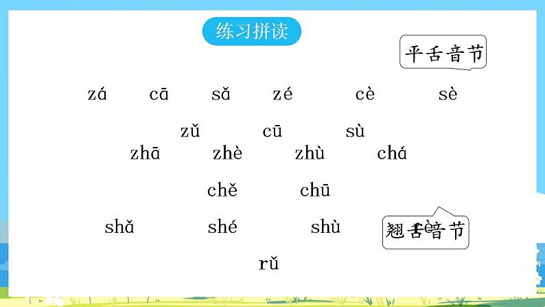 人教部编语文1上 第2单元 8.《zh ch sh r》 PPT课件+教案+练习02