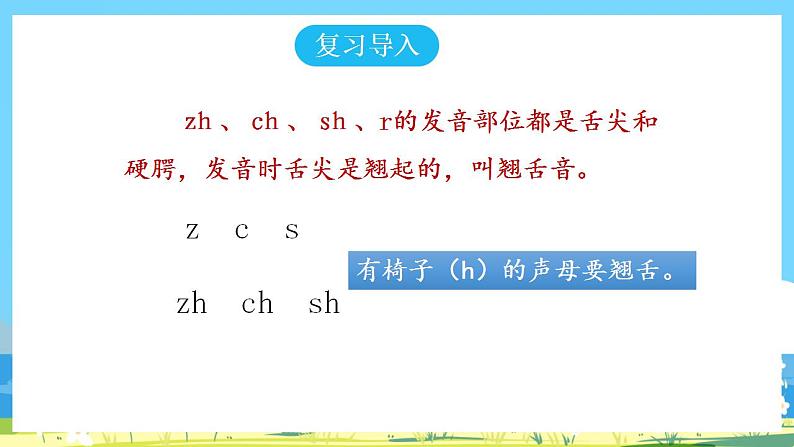 人教部编语文1上 第2单元 8.《zh ch sh r》 PPT课件+教案+练习02