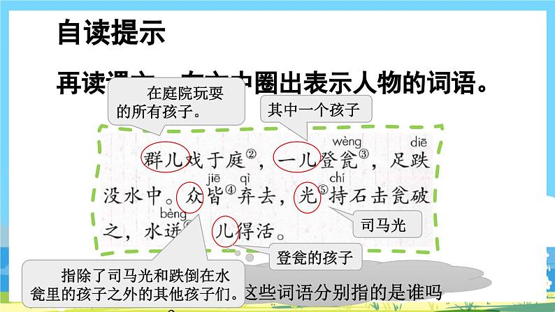 统编版3上语文 8.1 《司马光》 课件+教案+练习07