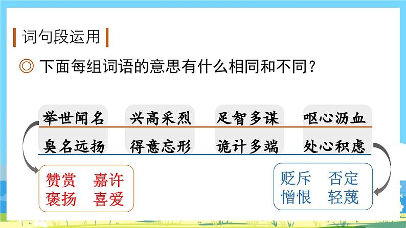 部编版五上语文  《语文园地四》  课件+教案08