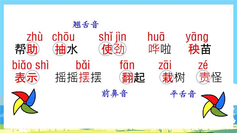 人教部编语文2上 第8单元 24.《 风娃娃》 PPT课件+教案+练习07