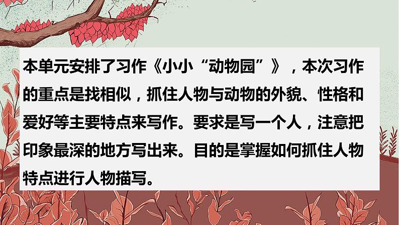 【精品备课课件】最新人教（部编版）语文四年级上册：第二单元 习作 小小“动物园”第3页