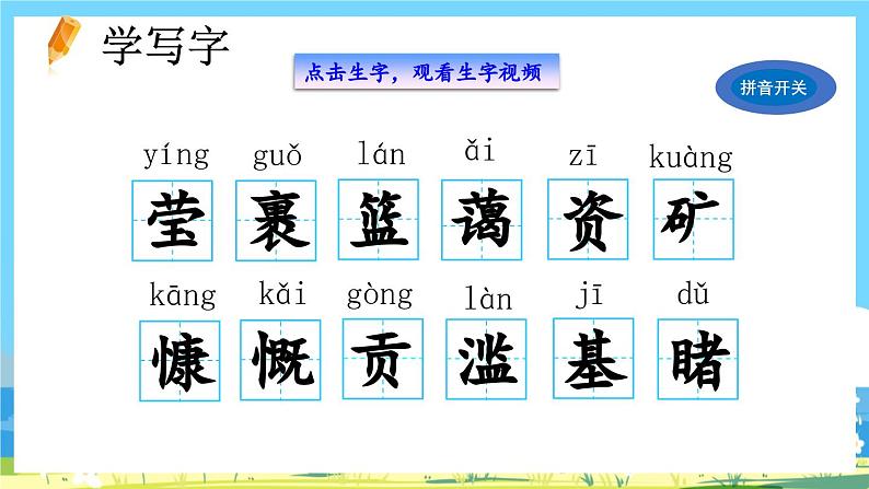 部编版六上语文  19 《只有一个地球》  课件+教案+练习05