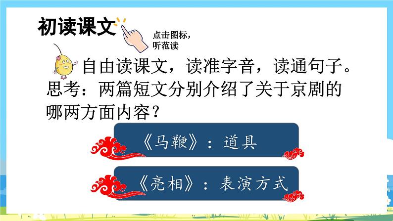 部编版六上语文  24 《京剧趣谈》  课件+教案+练习05