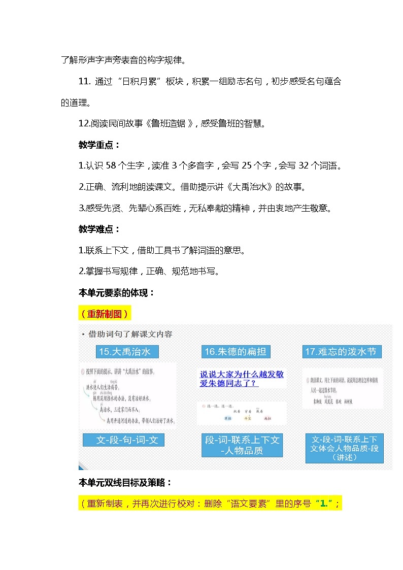 【单元教案】部编版语文二年级上册--第六单元整体教学设计03