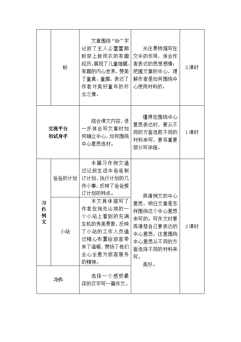 新人教版小学六年级语文上册第五单元教案02