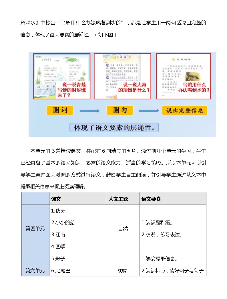 【单元教案】部编版语文一年级上册--第八单元整体教学设计-教习网|教案下载