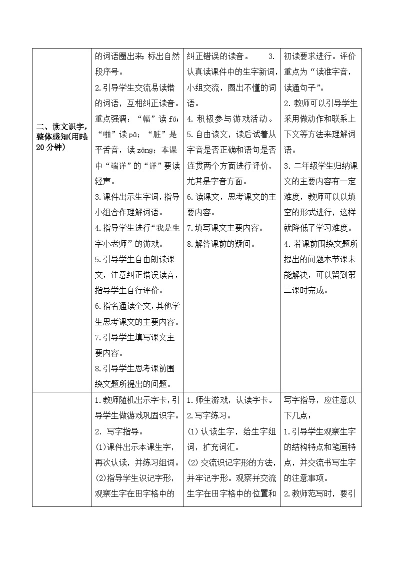 人教部编版语文二上 5《玲玲的画》导学案02