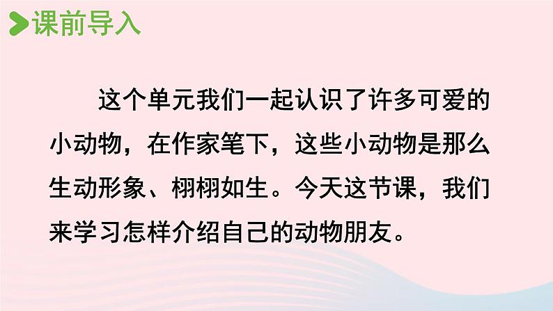 2023四年级语文下册第4单元习作我的动物朋友第1课时课件新人教版第2页