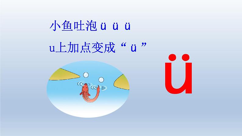 部编版一年级上册语文第二单元2 i u ü y w课件PPT第7页