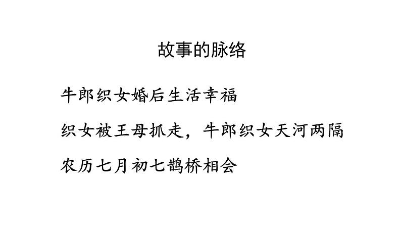 小学语文部编版五年级上册第11课《牛郎织女（二）》课件（2023秋新课标版）07