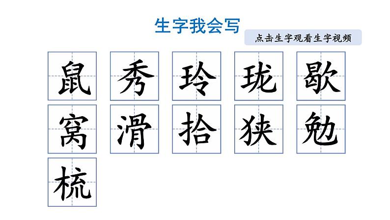 小学语文部编版五年级上册第17课《松鼠》课件（2023秋新课标版）第6页