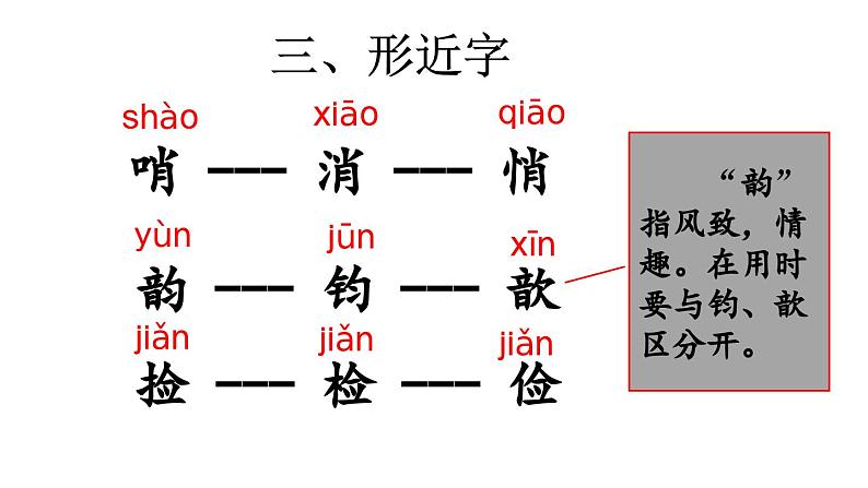 小学语文部编版五年级上册第一单元复习课件（2023秋新课标版）第7页