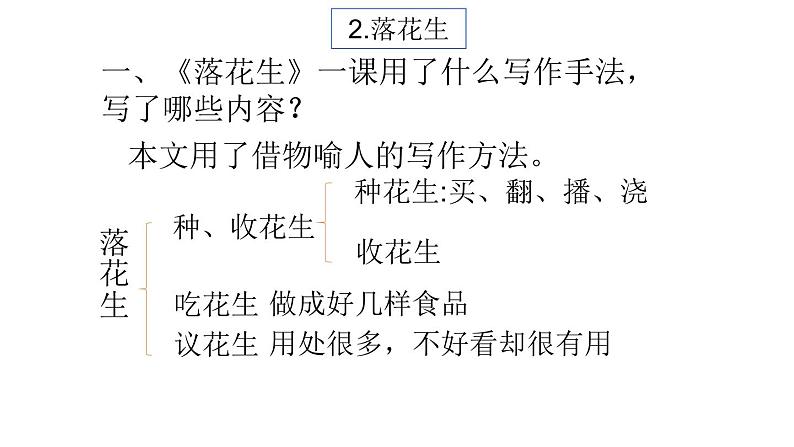 小学语文部编版五年级上册期末课文知识点复习课件（2023秋新课标版）07