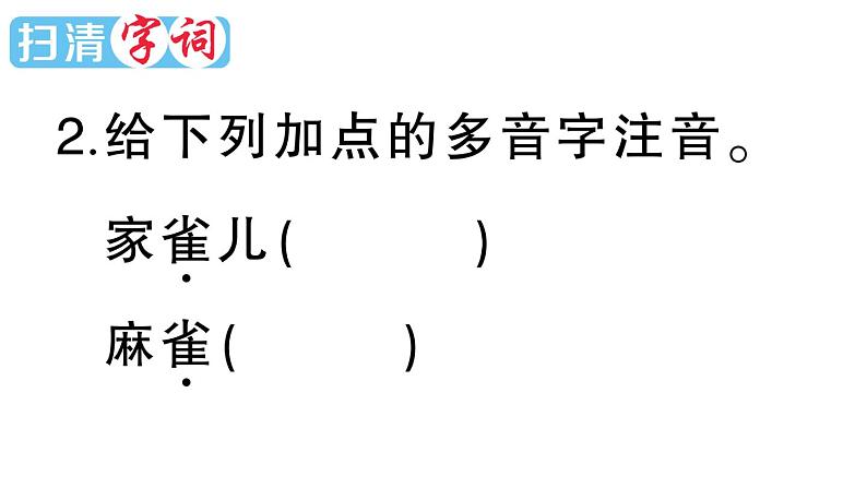 小学语文部编版四年级上册第8课《蝴蝶的家》作业课件（2023秋新课标版）03