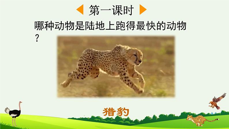 人教版五年级上册语文 什么比猎豹的速度更快课件PPT第2页