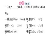 小學(xué)語文部編版二年級上冊第二單元復(fù)習(xí)練習(xí)課件（2023秋新課標(biāo)版）