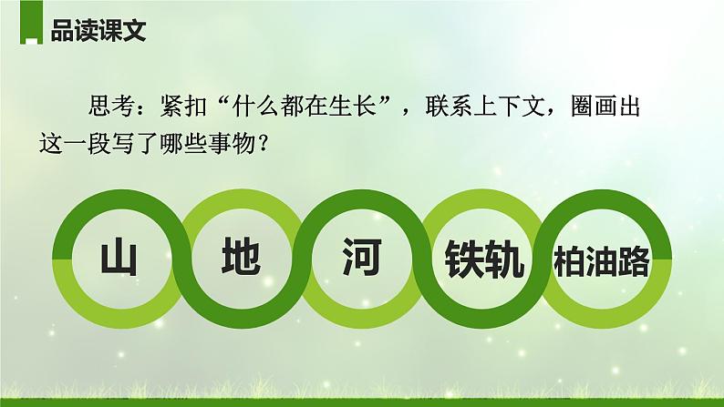 【同步备课】16夏天里的成长第二课时（课件）2023-2024学年部编版六年级上册语文03