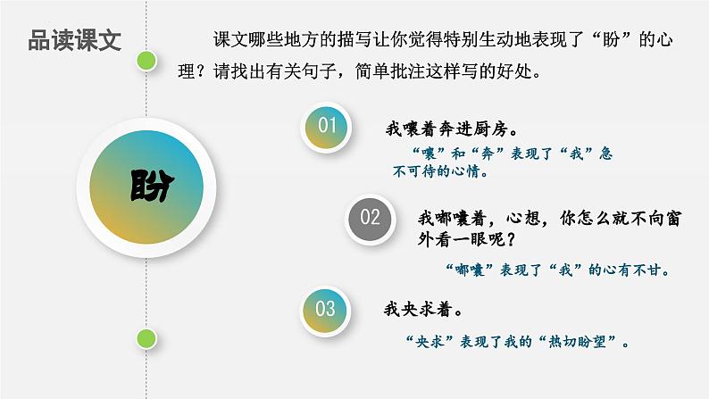 【同步备课】17.盼 第二课时（课件）2023-2024学年部编版六年级语文上册02