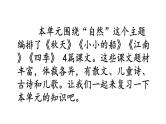 小学语文部编版一年级上册第四单元复习课件（2023秋新课标版）