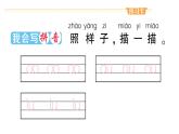 小学语文部编版一年级上册汉语拼音10 ɑo ou iu作业课件（2023秋新课标版）