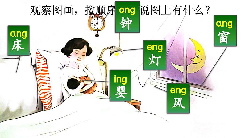 小学语文部编版一年级上册汉语拼音13 ɑng eng ing ong课件（2023秋新课标版）04