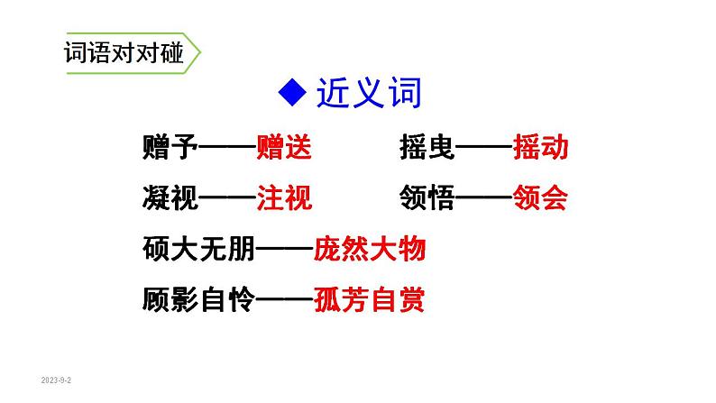 4 .花之歌（课件） 六年级上册语文 2023-2024学年第一学期人教部编版07