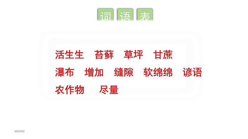 15 .夏天里的成长（课件） 六年级上册语文 2023-2024学年第一学期人教部编版06