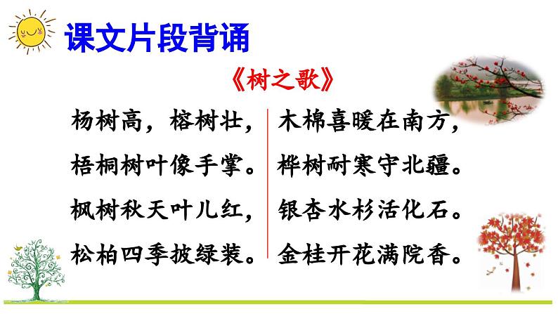 部编版二上语文期末复习专项6：积累背诵复习课件06