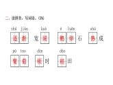 人教版小學語文四年級上冊第一單元綜合能力評價課件