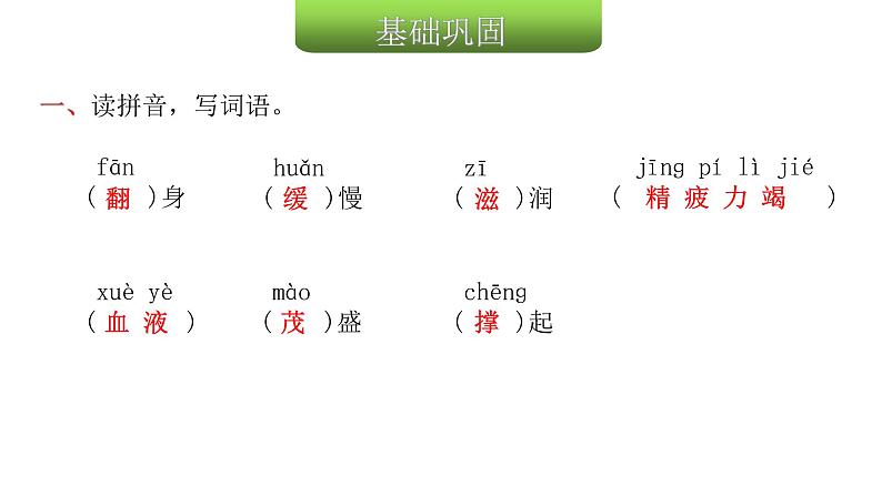 人教版小学语文四年级上册第四单元12盘古开天地课件第3页