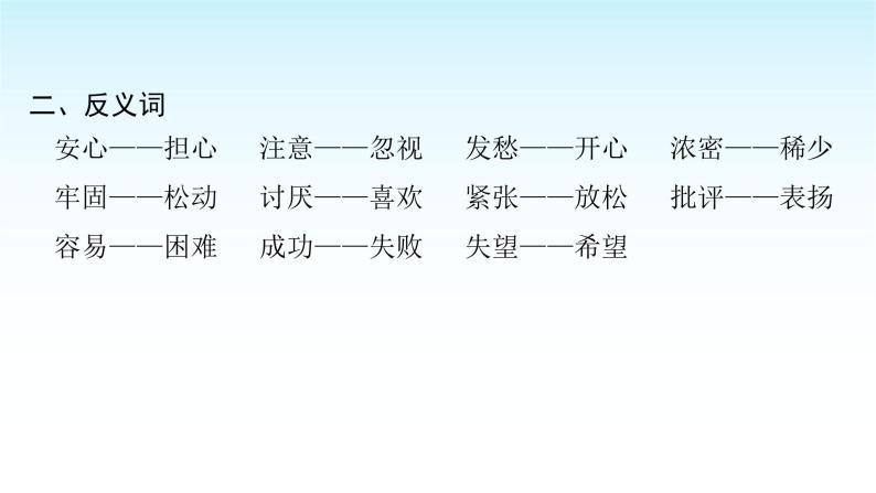 人教版小学语文三年级上册第四单元知识盘点四课件07