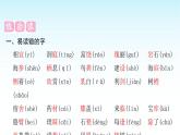 人教版小學(xué)語文三年級上冊第六單元知識盤點六課件