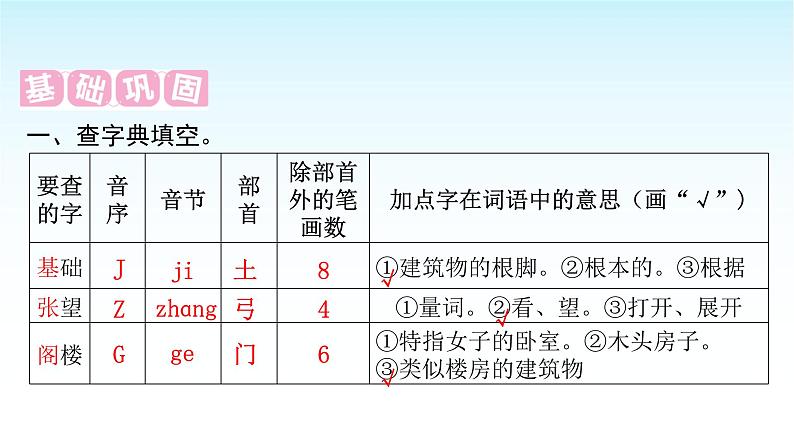 人教版小学语文三年级上册第四单元语文园地课件02