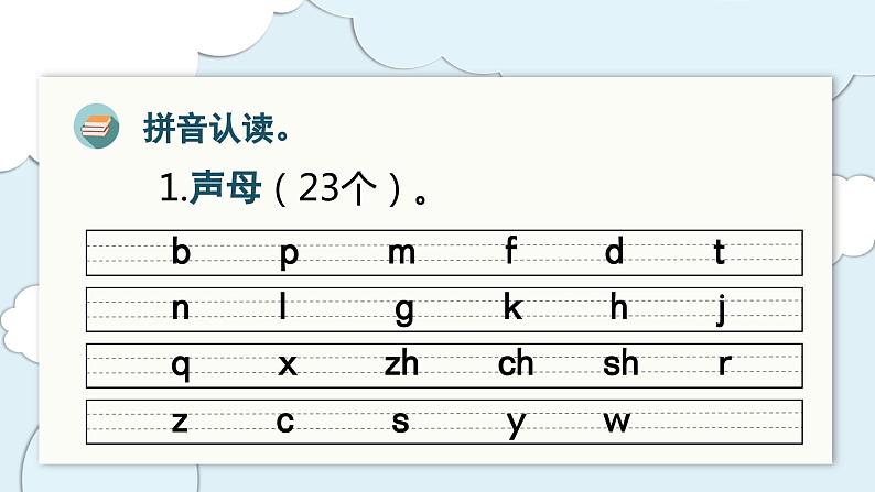 （复习课件）部编版一年级上册  第三单元03